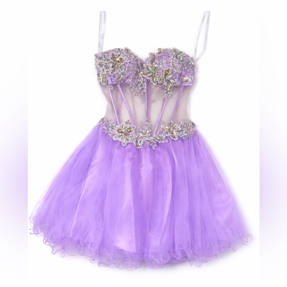 Elegant Purple Dress